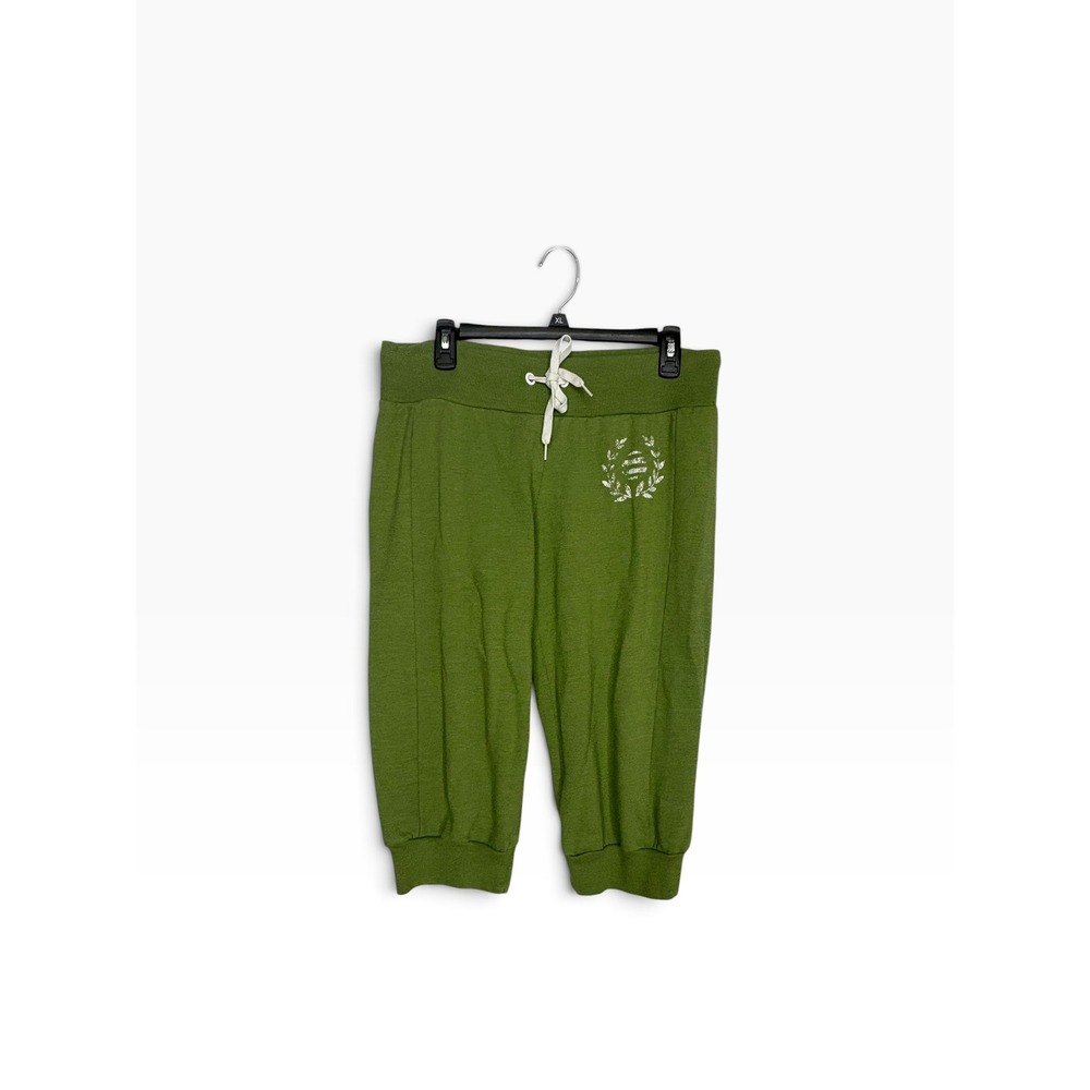 Massimo Target Olive Green Capri Jogger Pants Drawstring Y2K Athleisure Everyday